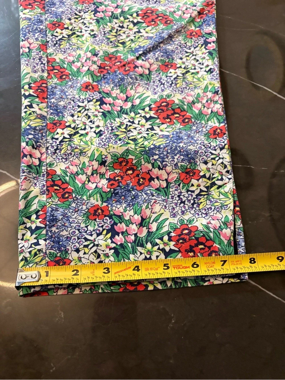 Talbots Perfect Skimmer Pedal Pusher Floral Pants Size 6 Spring Bloomcore Beachy - Picture 13 of 13